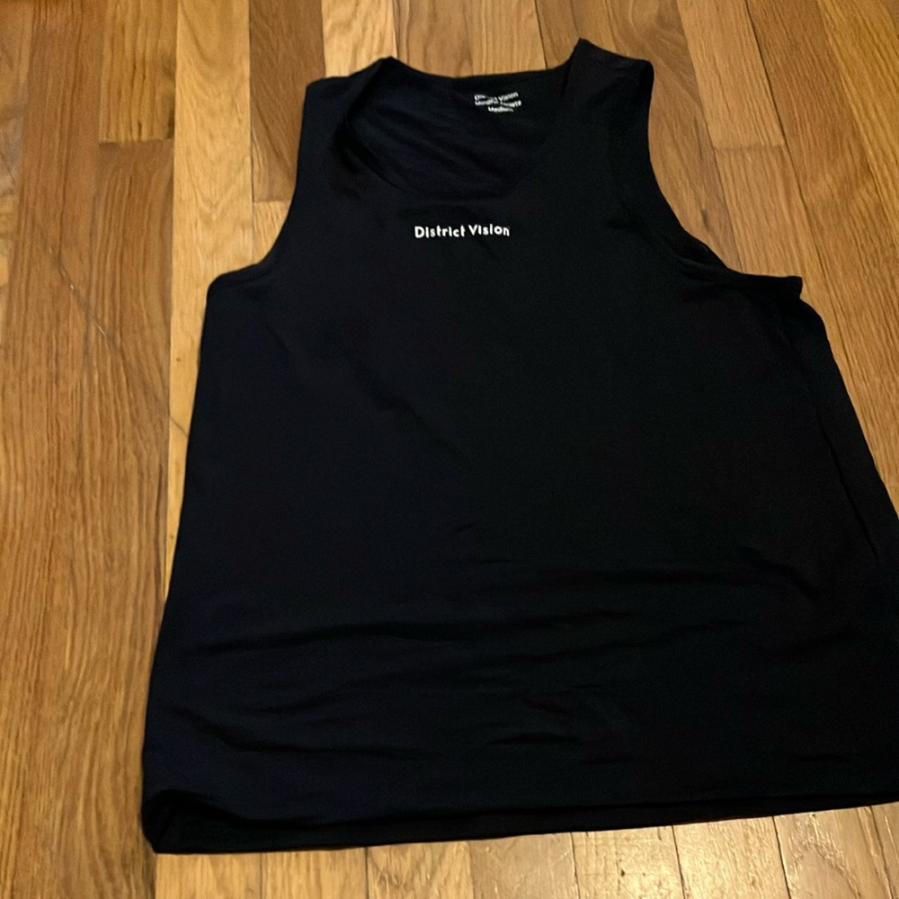 District Vision Black Tank Top